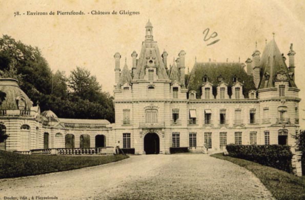 Château de Glaignes, commune Autonne Villages