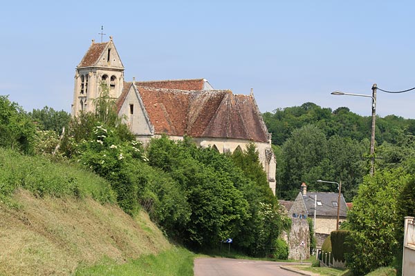 l'église de fresnoy la rivière, commune Autonne Villages
