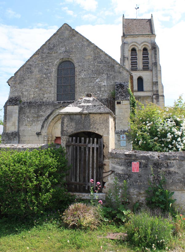 l'église Notre-Dame de Pondron, commune Autonne Villages