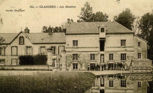 Château de Glaignes, commune Autonne Villages