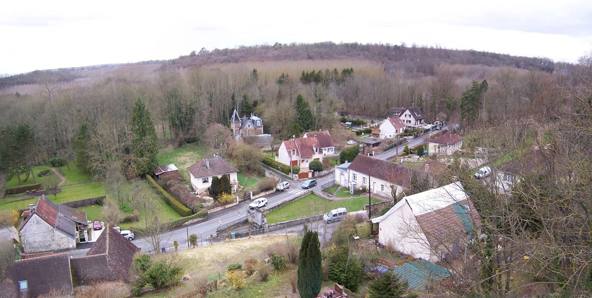vue panoramique de Sery Magneval, commune Autonne Villages
