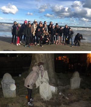 Echanges Halloween et Bicycle day franco-irlandais
